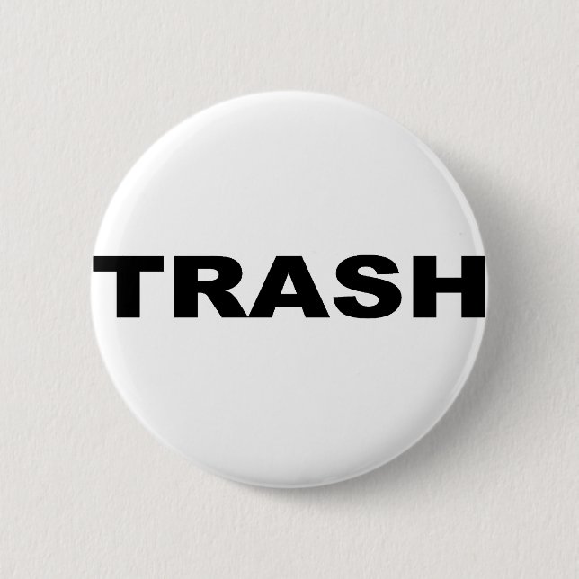 BADGE ROND 5 CM DÉCHETS (Devant)