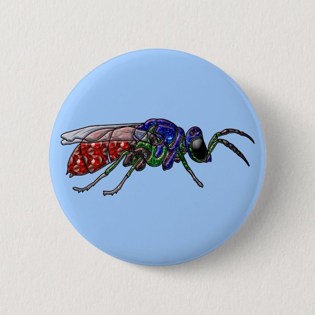 Badge Rond 5 Cm Déchets de cacao (Devant)