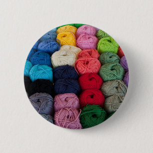 Badge Rond 5 Cm Déchets de fil