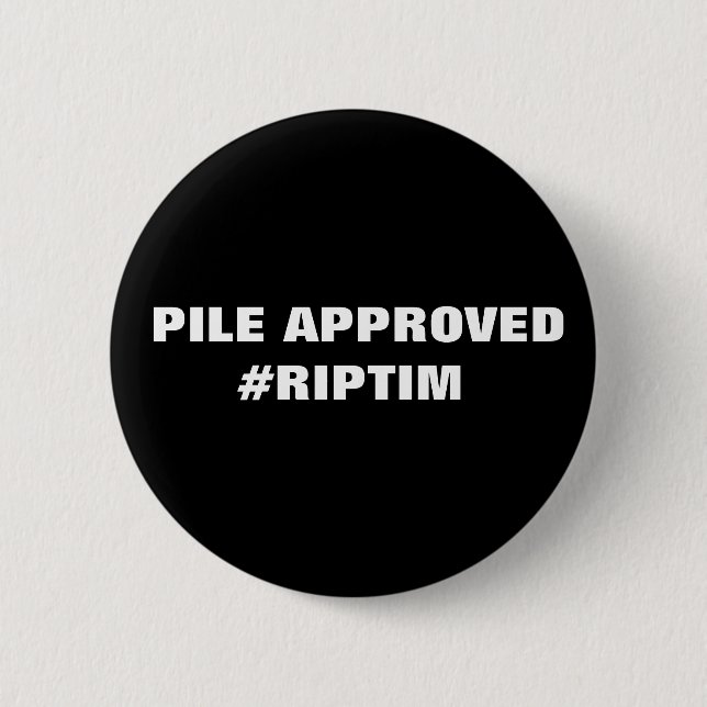 Badge Rond 5 Cm DÉCHIRURE Tim (Devant)