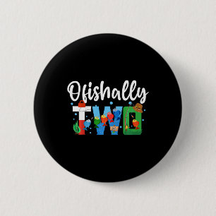Badge Rond 5 Cm Décorations d'anniversaire pour enfants O-fish-all