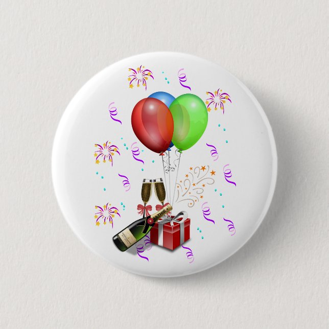 Badge Rond 5 Cm Décorations de célébration (Devant)