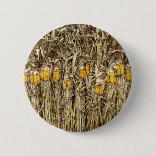 Badge Rond 5 Cm Décorations de stalles de maïs séché