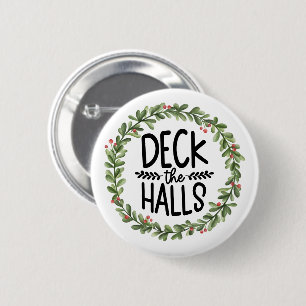 Badge Rond 5 Cm Découvrir la couronne d'aquarelle des Halls