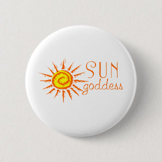 Badge Rond 5 Cm Déesse de Sun