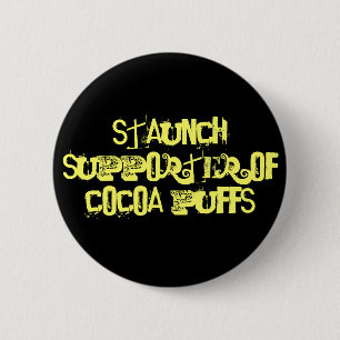 Badge Rond 5 Cm Défenseur dévoué des souffles de cacao