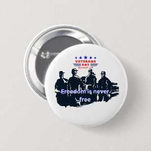 Badge Rond 5 Cm Défenseurs de la liberté