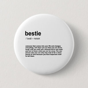 Badge Rond 5 Cm Définition de la bestie
