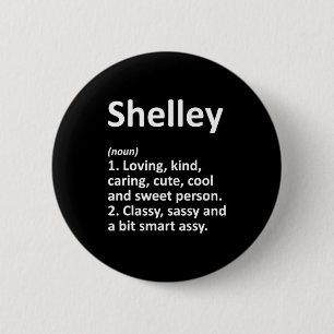 Badge Rond 5 Cm Définition de Shelley D Anniversaire drôle