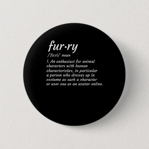 Badge Rond 5 Cm Définition Fandom Furries Design Cosplay