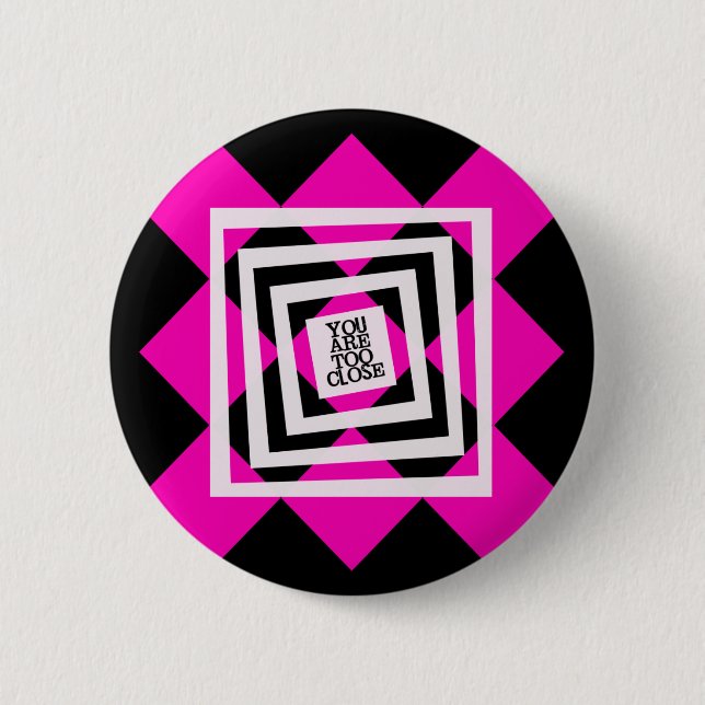 Badge Rond 5 Cm Dégagez Pinz (Devant)