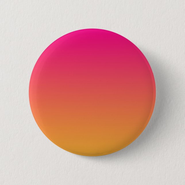 Badge Rond 5 Cm dégradé rose et orange (Devant)