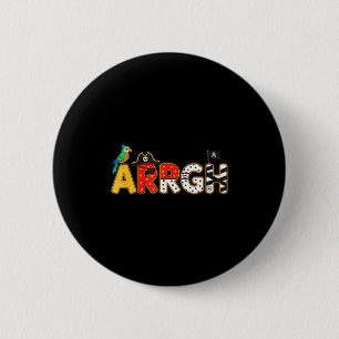 Badge Rond 5 Cm Déguisement de pirate halloween enfants citrouille