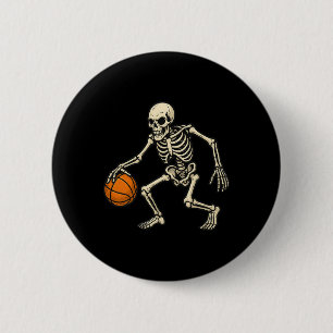 Badge Rond 5 Cm Déguisement Halloween squelette drôle pour hommes