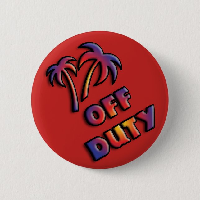 Badge Rond 5 Cm Dehors, ne me dérange pas. (Devant)