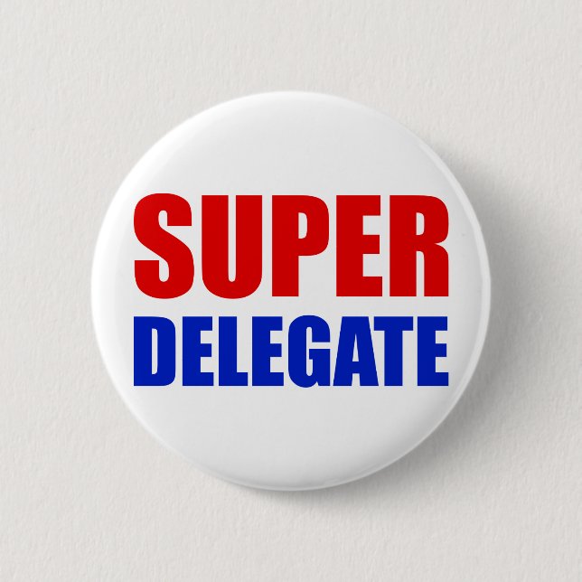 Badge Rond 5 Cm délégué superbe (Devant)