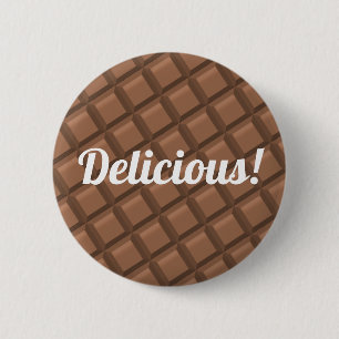 Badge Rond 5 Cm Délicieux