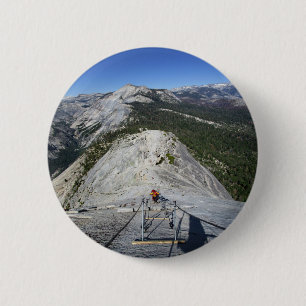 Badge Rond 5 Cm Demi-dôme regardant vers le bas des câbles - Yosem