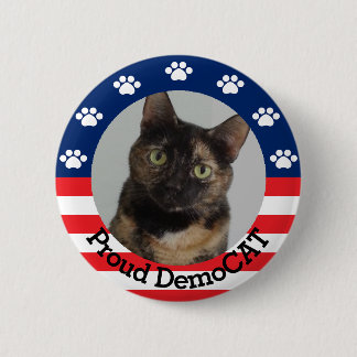 Badge Rond 5 Cm DémoCAT personnalisable