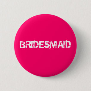 BADGE ROND 5 CM DEMOISELLE D'HONNEUR