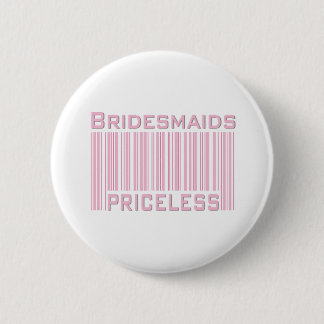 Badge Rond 5 Cm Demoiselles d'honneur inestimables