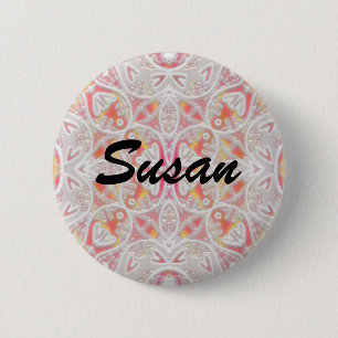 Badge Rond 5 Cm dentelle, Susan