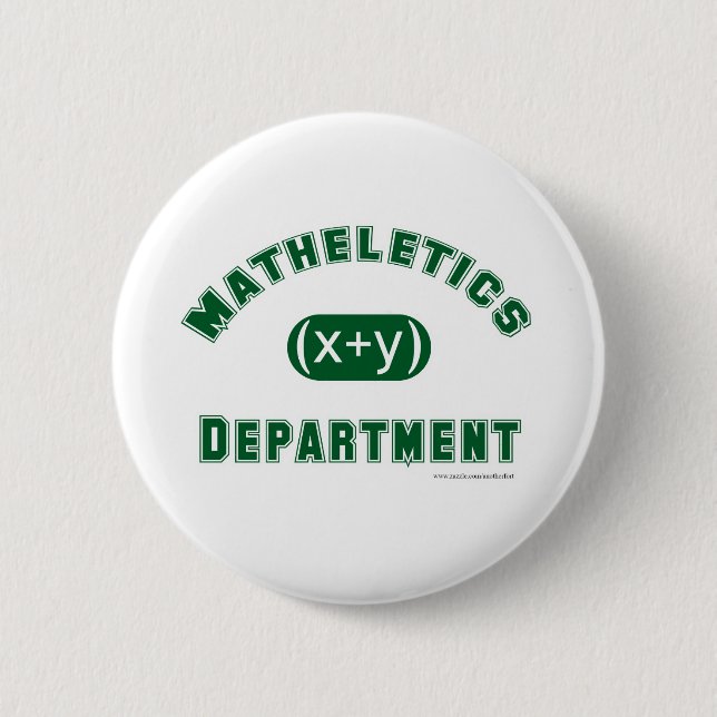 Badge Rond 5 Cm Département de Matheletics (Devant)