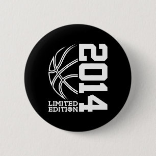 Badge Rond 5 Cm Depuis 2014 Anniversaire Bysketbyll Limited Editio