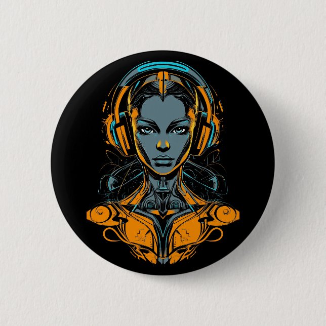 Badge Rond 5 Cm Dérivation Neuronale (Devant)