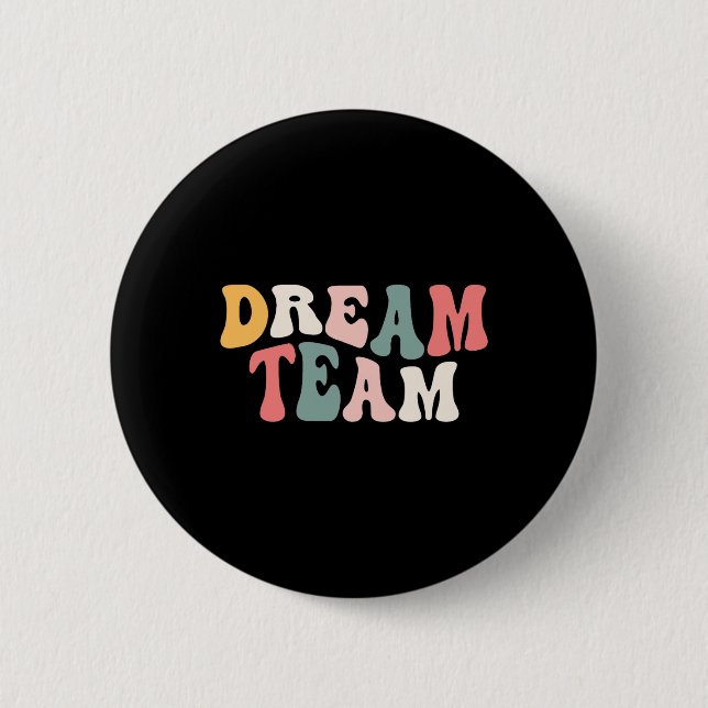 Badge Rond 5 Cm Dernier Jour De L'École Retour À L'École Dream Tea (Devant)