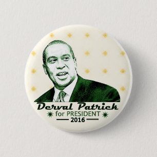 Badge Rond 5 Cm Derval Patrick pour le président 2016