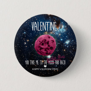 Badge Rond 5 Cm Des cookies sucrés pour la Saint-Valentin