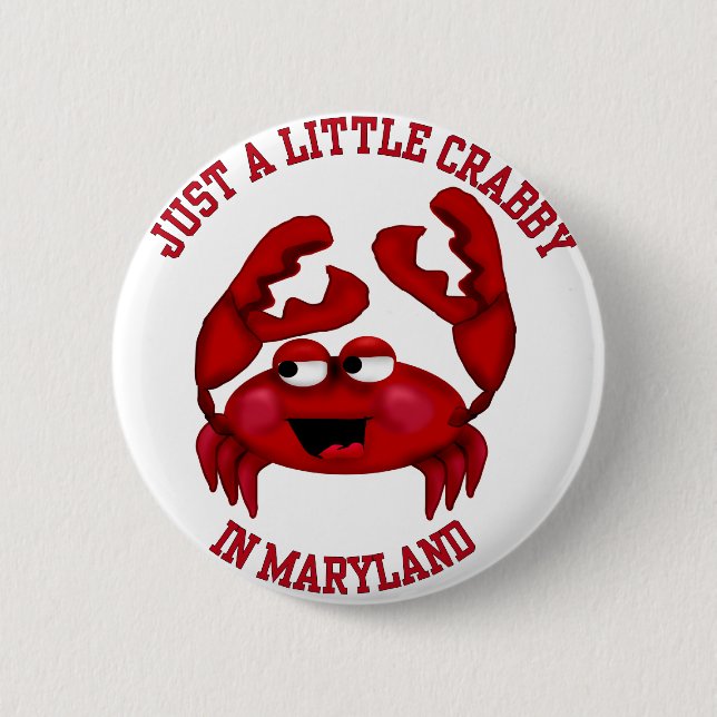 Badge Rond 5 Cm Désagréable dans le Maryland (Devant)