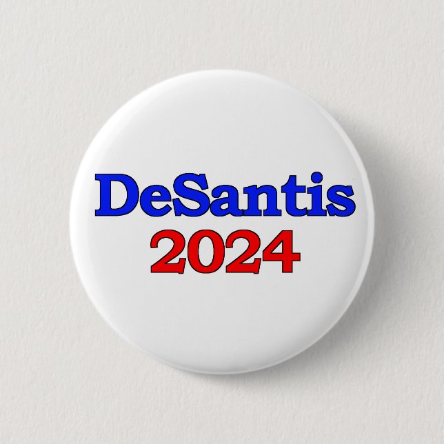 Badge Rond 5 Cm DeSantis 2024 (Devant)