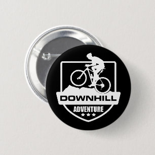 Badge Rond 5 Cm descente hors route VTT