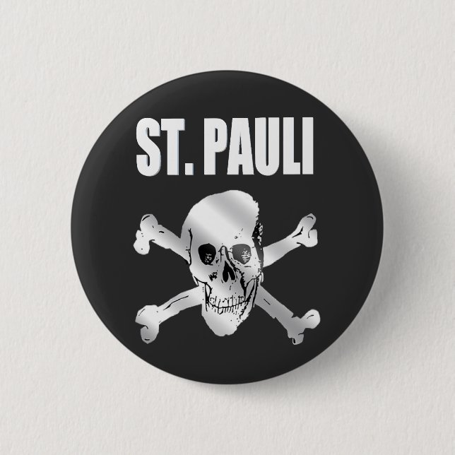 Badge Rond 5 Cm Design de Saint-Pauli (Devant)