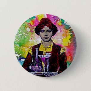 Badge Rond 5 Cm Desmond par Michael Moffa