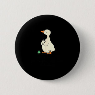 Badge Rond 5 Cm Désolée je suis en retard c'est à cause de lui pas