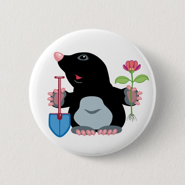 Badge Rond 5 Cm dessin animé (Devant)