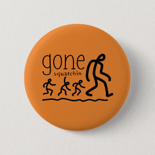 Badge Rond 5 Cm Dessin de Squatchin