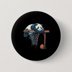 Badge Rond 5 Cm Dessin d'ours panda squelette amateur d'art animal