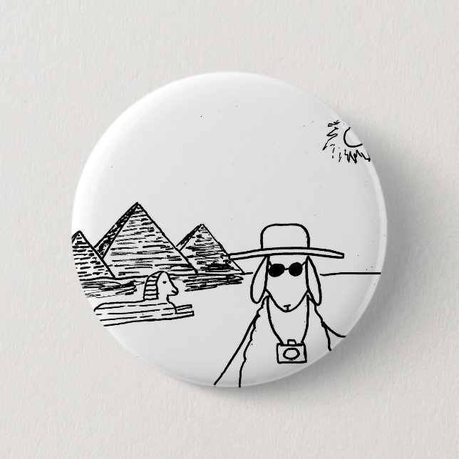 Badge Rond 5 Cm Dessins amusants (Devant)