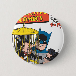 Badge Rond 5 Cm Dessins de détective #120