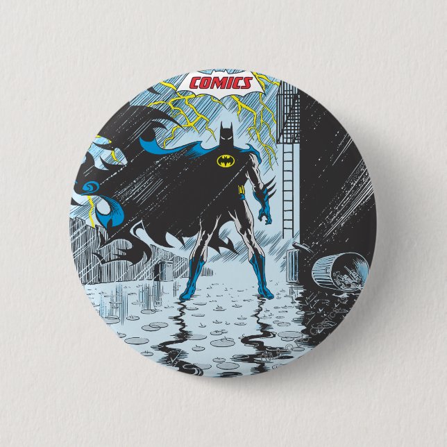 Badge Rond 5 Cm Dessins de détective #587 (Devant)