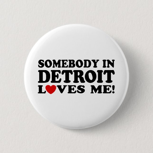 Badge Rond 5 Cm Détroit (Devant)