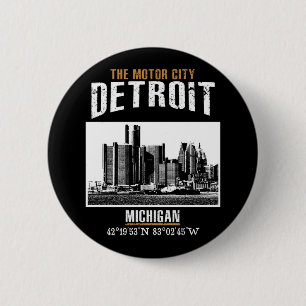 Badge Rond 5 Cm Détroit