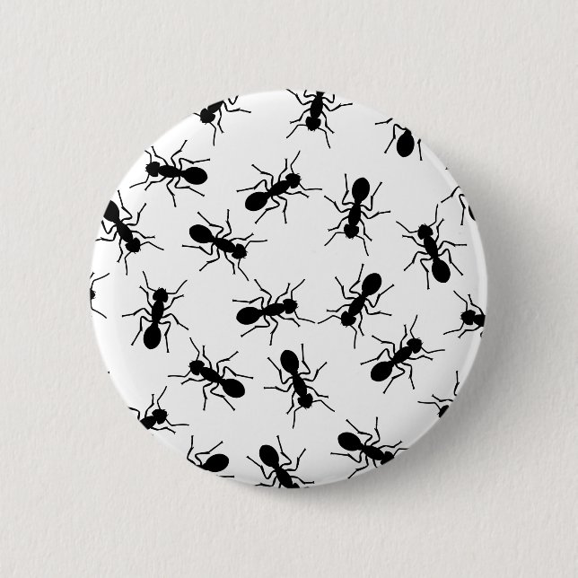 Badge Rond 5 Cm Deux, deux, trois. Halloween feeste (Devant)