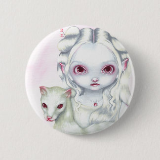Badge Rond 5 Cm "Deux" d'un bouton aimable