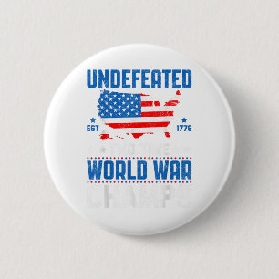 Badge Rond 5 Cm Deux fois la Guerre mondiale Champs patriotiques 4