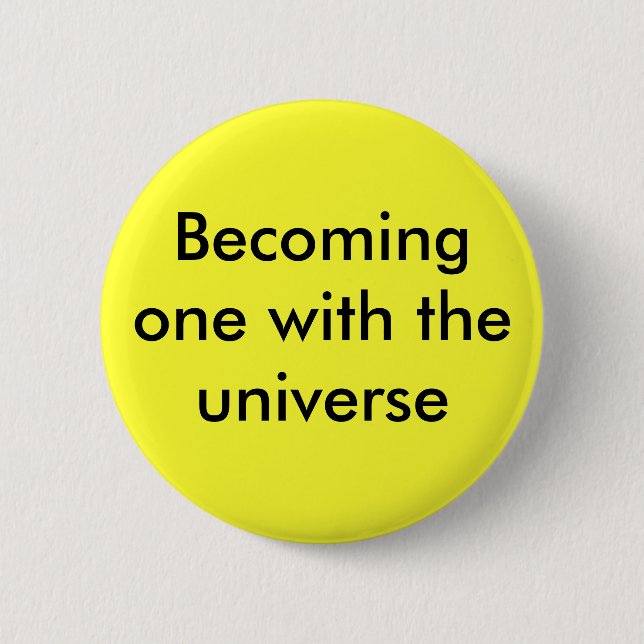 Badge Rond 5 Cm Devenir avec l'univers (Devant)